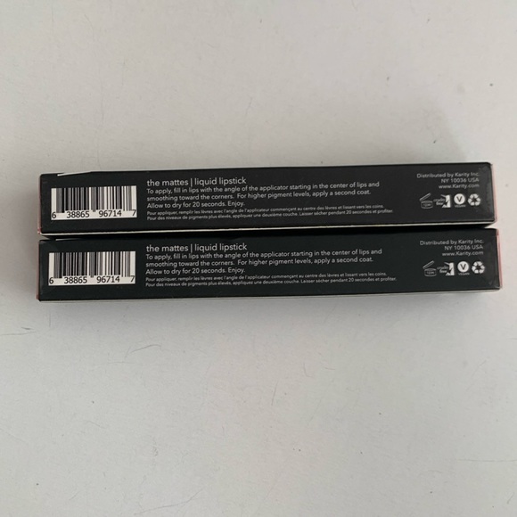 Karity The Mattes Liquid Lipstick -Tamar NWT NLA Long-lasting Set of 2 Lippies - Picture 5 of 7